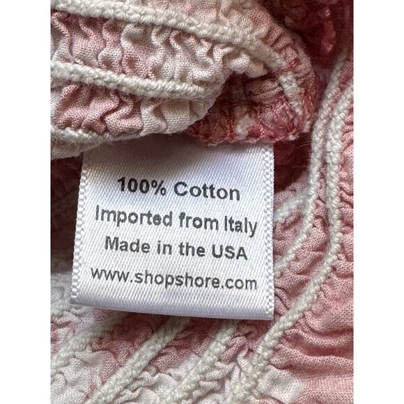 Shore Floral Smocked Crop Top Size XS - Picture 5 of 7